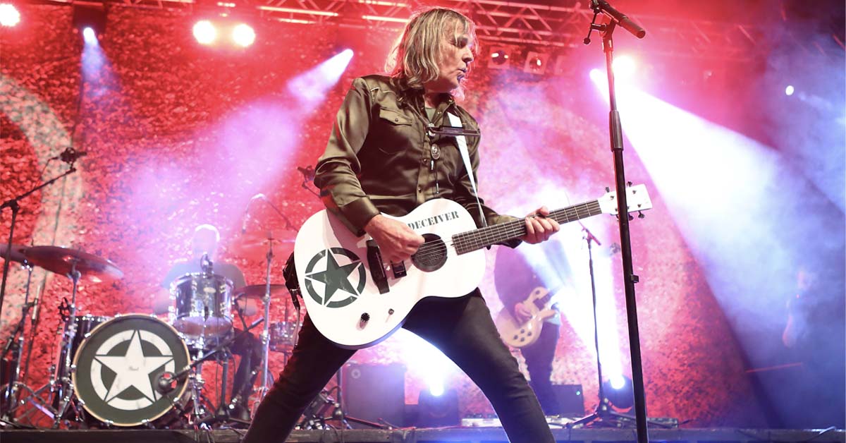 Mike Peters of The Alarm