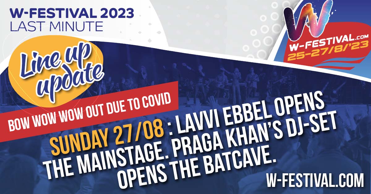 Bow Wow Wow annule pour cause de maladie de Covid, Praga Khan (dj set) ouvre la Batcave